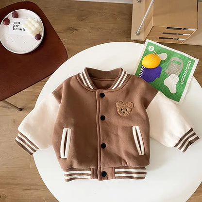 Warm Toddler Bear Coat Kids - # BOAA111010014