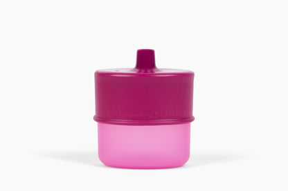 KiddyTrek 4-in-1 Sip & Snack Set - Food Pouch & Juice Box Holder, Snack Cup, Sip Cup ALL IN ONE