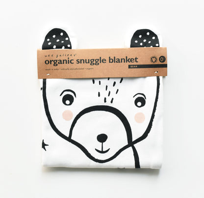 Organic Snuggle Blanket - Bear