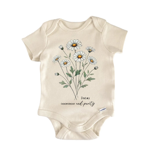 Wildflower Daisy Newborn Baby Onesie® Onesie®