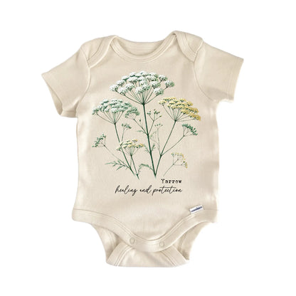 Wildflower Yarrow Newborn Baby Onesie® Onesie®