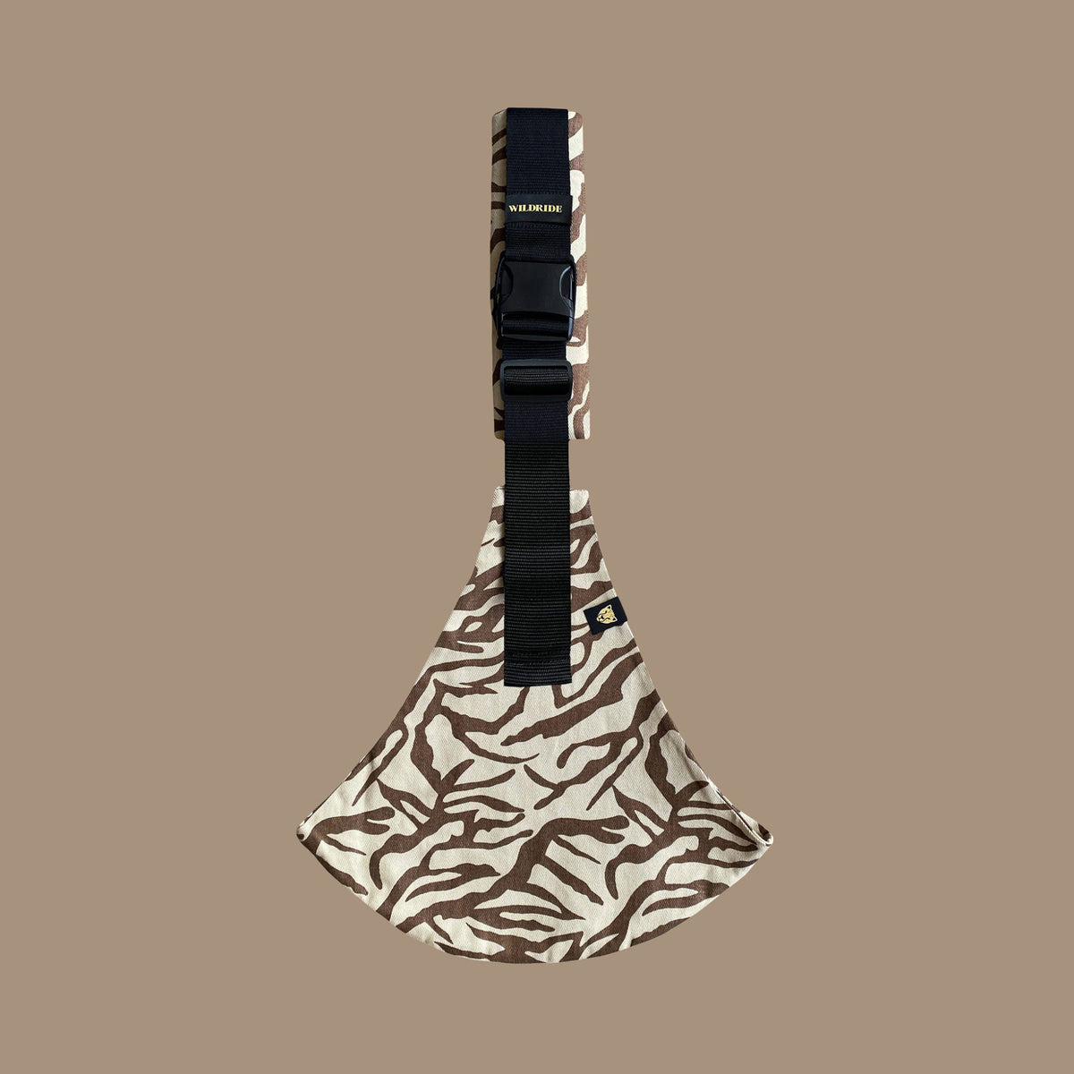 Toddler Carrier Brown Zebra Print
