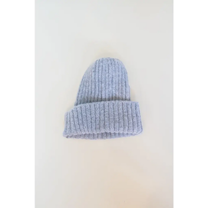 Ribbed Beanie Hat for Kids