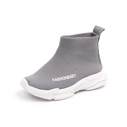 Winter Kids Slip-on Breathable Snow Boots Casual Shoes - # BOAA71510007